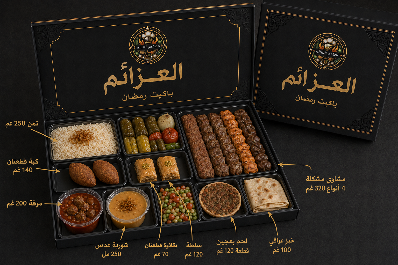 Ramadanbox — Grill & Beilagen