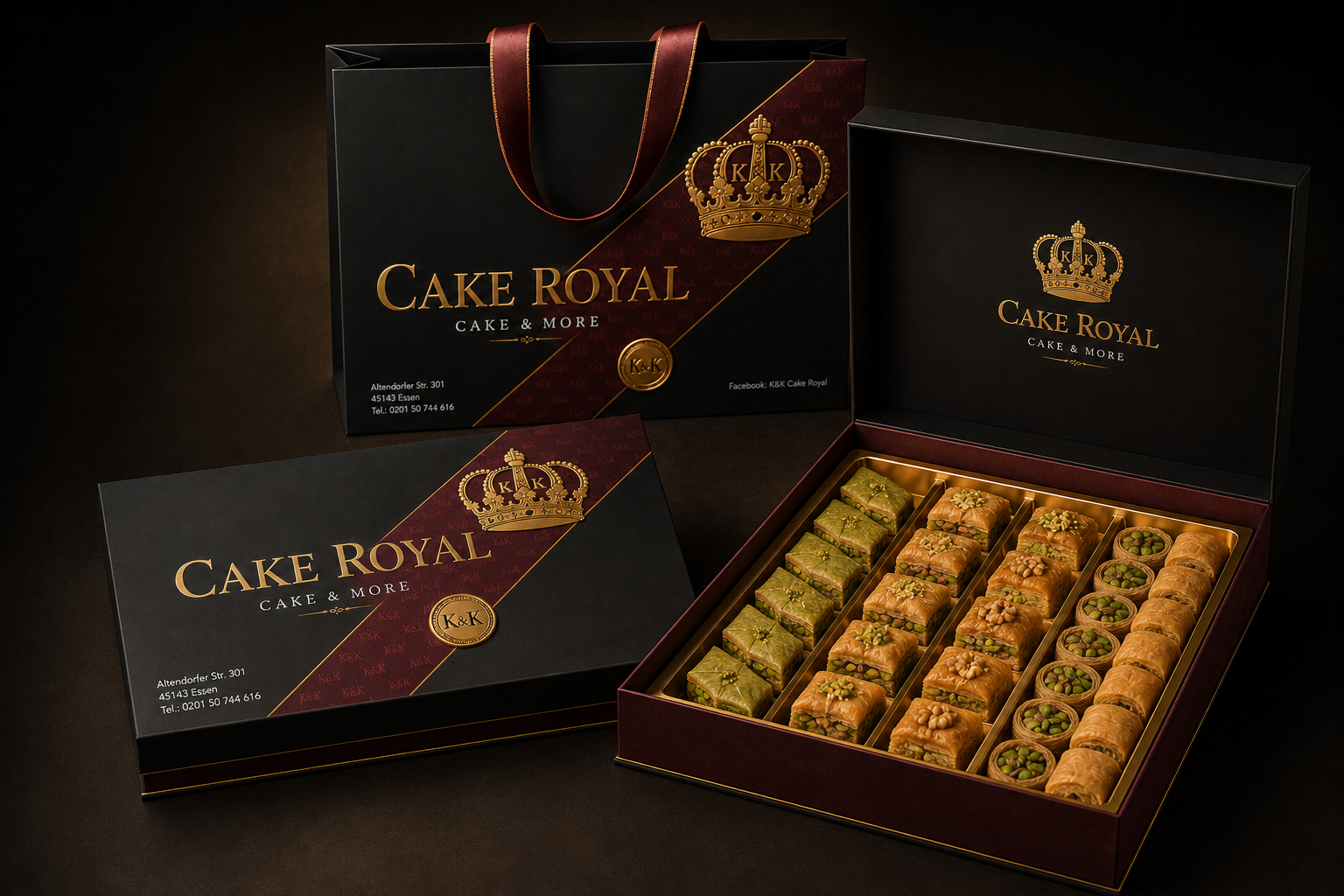 Cake Royal Baklava-Geschenkbox